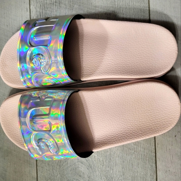 HUGO BOSS SLIP-ON SANDALS - Picture 3 of 5